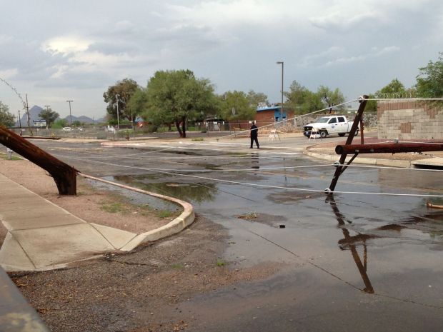 Images from the storm Friday, July 26, 2013